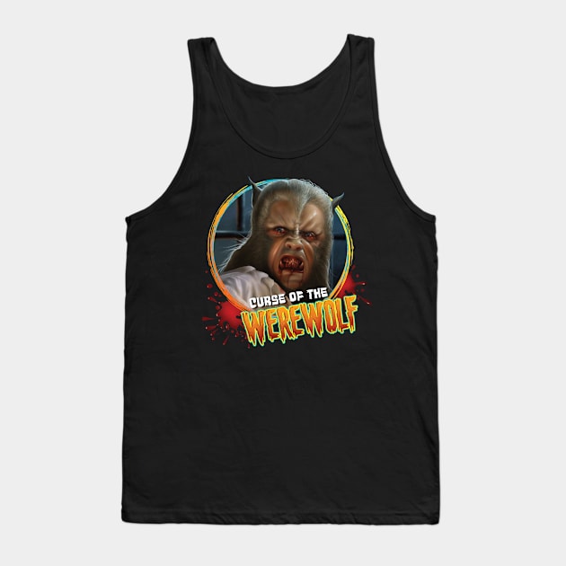 Curse of the Werewolf Tank Top by Rosado